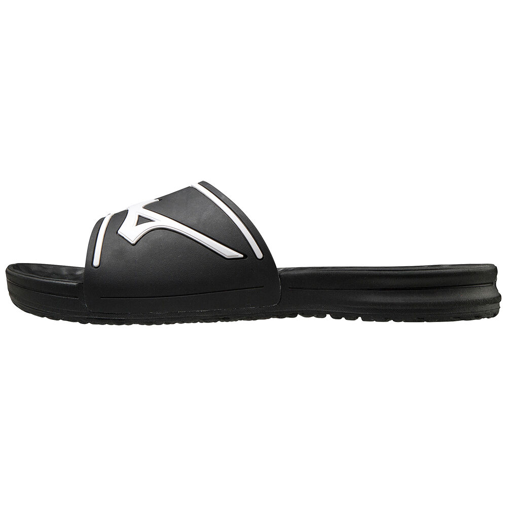 Mizuno Relax Slide 2 Férfi Papucs Fekete/Fehér AYN873142